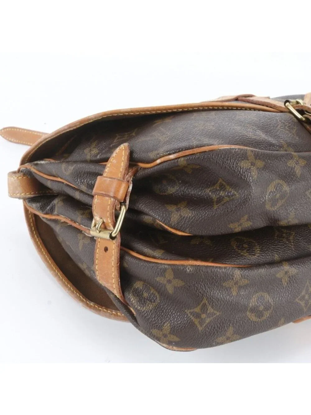 Louis Vuitton Monogram Saumur 30 Leather Shoulder Bag Crossbody